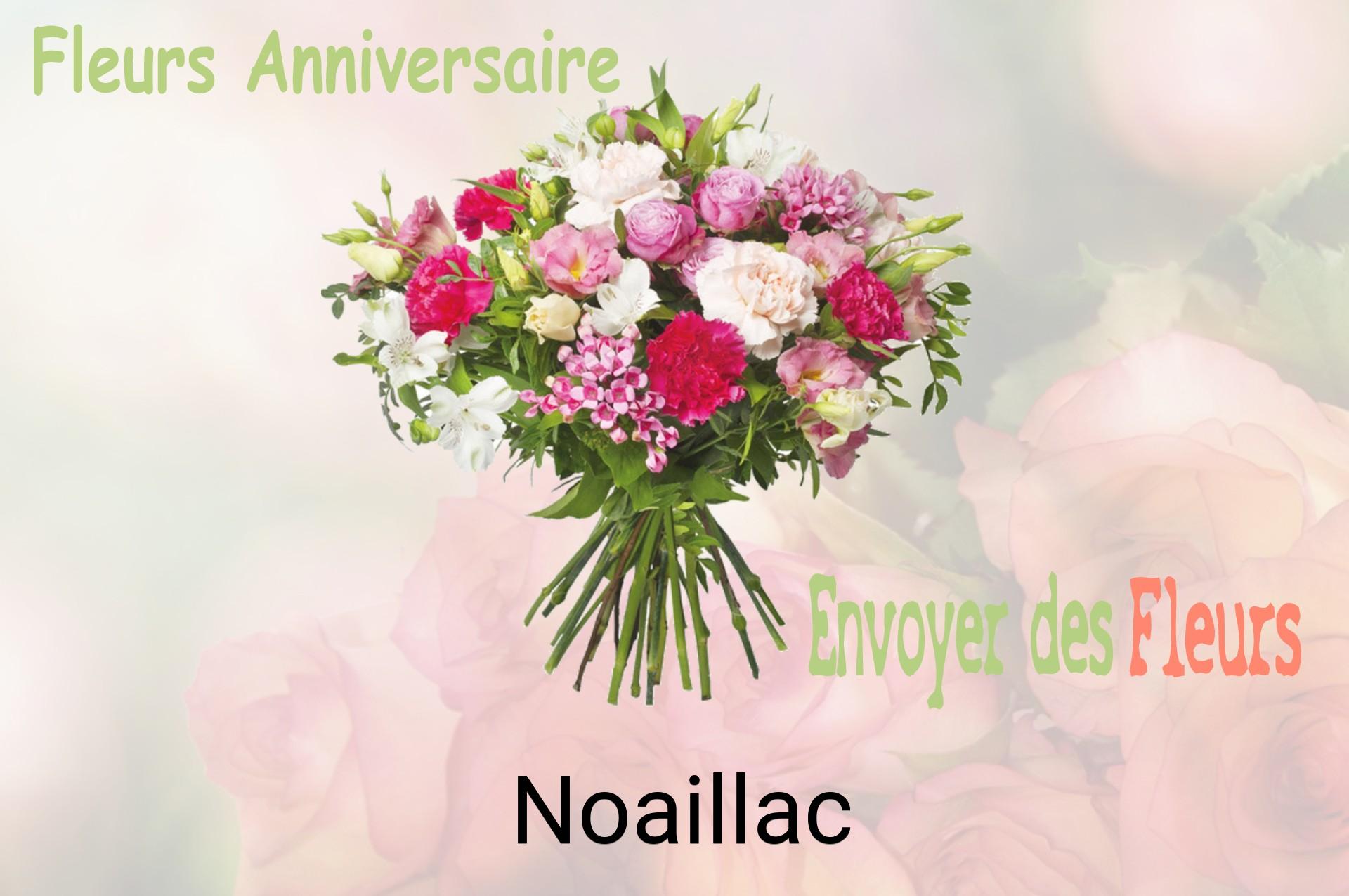 Bouquet de fleurs d’anniversaire livré à Noaillac
